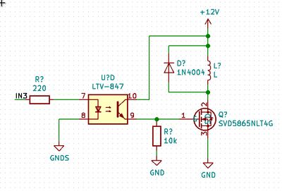 Valve driver schematic